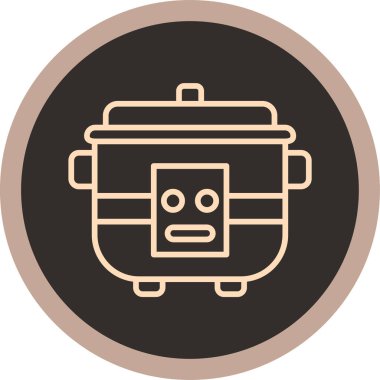 Bir torba simgesi için vektör illüstrasyonu