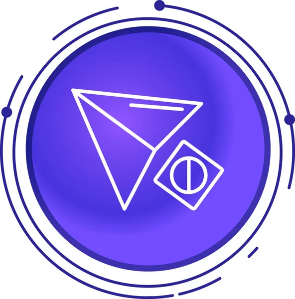 Beyaz arkaplanda pusula simgesi izole edildi. rüzgar yön bulma simgesi. Rüzgar gülü işareti. Renkli taslak konsepti. vektör.