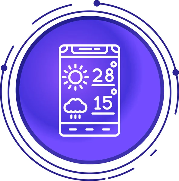 Hava simgesinin vektör illüstrasyonu