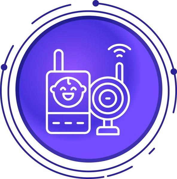 radyo simgesi vektör illüstrasyonu