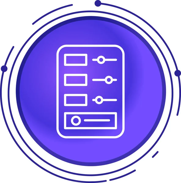 vektör sunucu illüstrasyonu