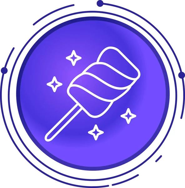 Bir barbekü simgesinin vektör çizimi