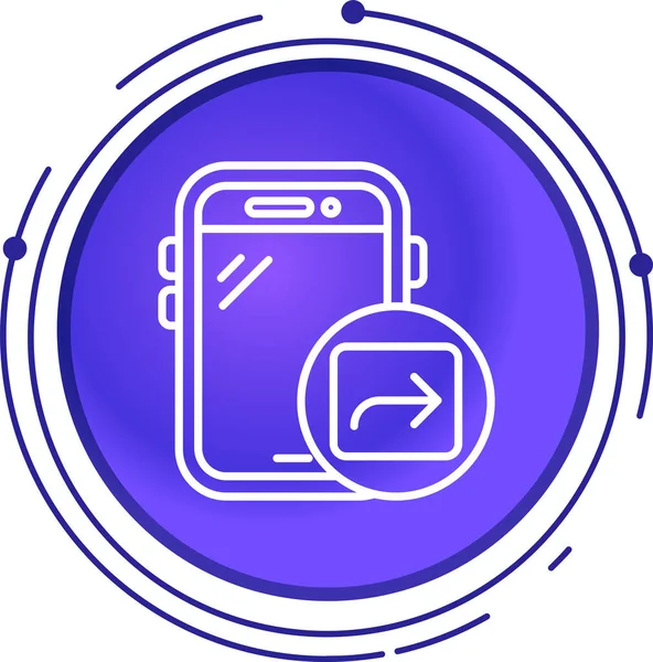 Akıllı saat beyaz arkaplanda izole edilmiş akıllı saat simgesi. Renkli taslak konsepti. vektör