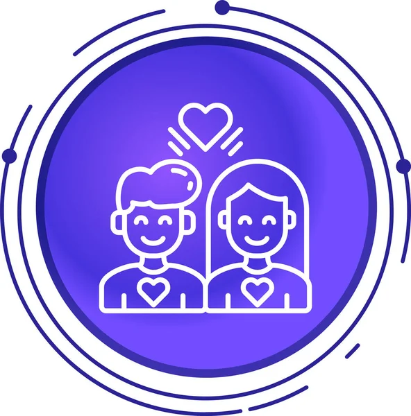 İnsan simgesinin vektör illüstrasyonu