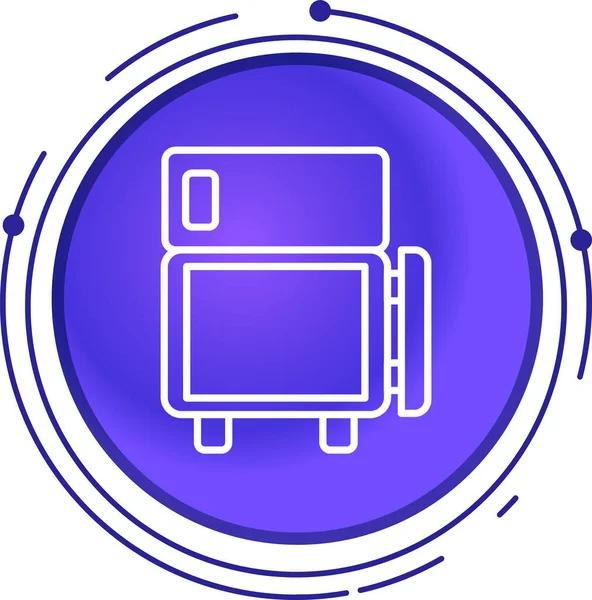 Modern bir simgenin vektör illüstrasyonu