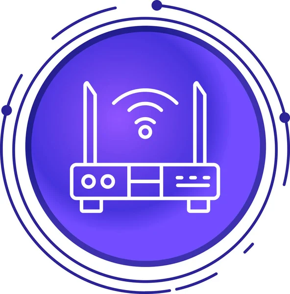 Wi-fi yönlendirici. Basit resimleme