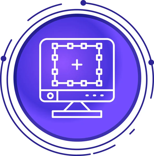 Akıllı ev simgesine sahip dizüstü bilgisayar beyaz arkaplanda izole edildi. Uzaktan kumanda. Renkli taslak konsepti. Vektör.