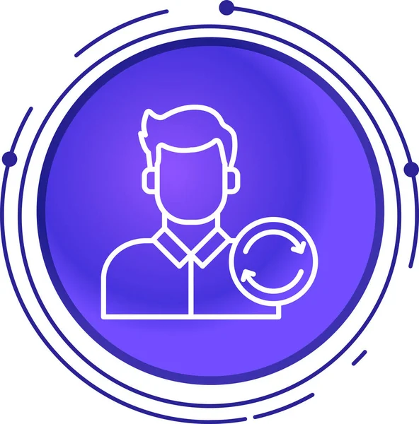 seo modern simgesinin vektör illüstrasyonu