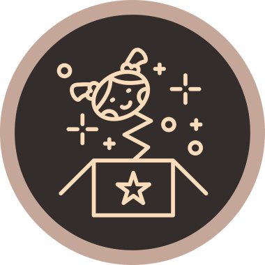 Noel simgesi, vektör illüstrasyonu