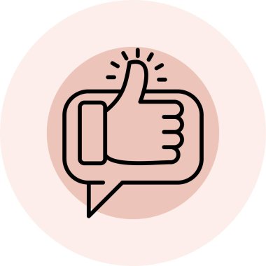 Simge gibi. Vektör çizim