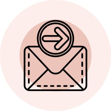 e-posta zarfı simgesi - taslak biçimi