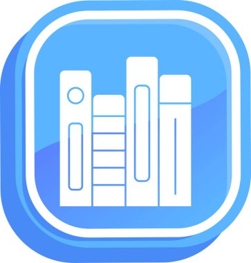 kitap simgesi, vektör illüstrasyonu basit tasarım