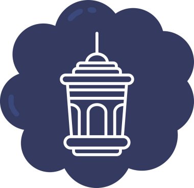 Kahve fincanı. Basit tasarım