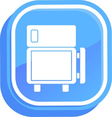 Elektronik aygıt elektronik simgesi - taslak biçimi