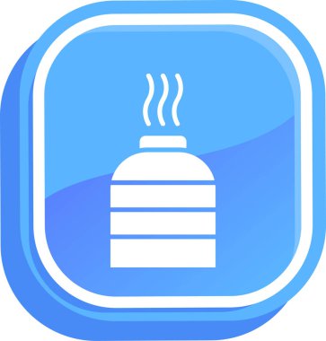 Yemek. Web simgesi basit illüstrasyon