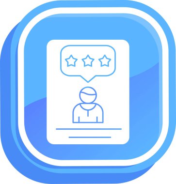 Müşteri değerlendirme renk simgesi