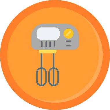 Fiş. Web simgesi basit illüstrasyon