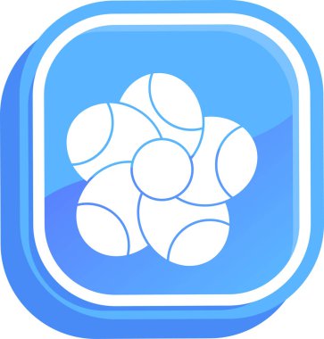 Rugby top rugby simgesi - taslak biçimi