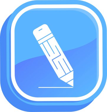 kalem simgesi vektör illüstrasyonu