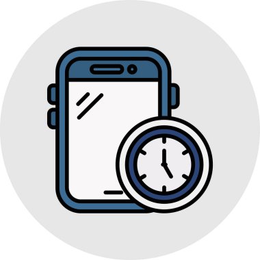 cep telefonu ikonu vektör illüstrasyonu