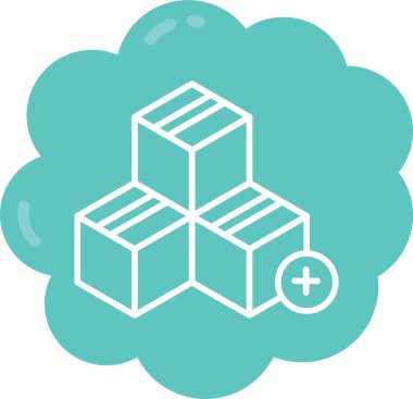 Modern simgenin vektör illüstrasyonu