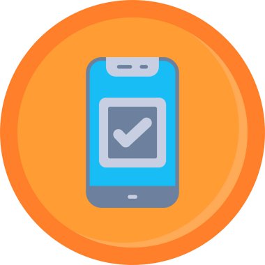 simgeyi kontrol et, modern vektör illüstrasyonu