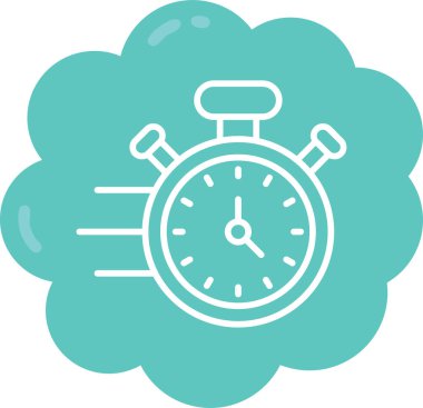 Çalar saat simgesi, vektör, illüstrasyon