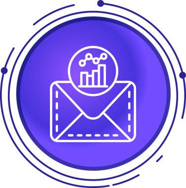 posta simgesi, vektör illüstrasyonu