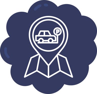 - Araba. Web simgesi basit illüstrasyon