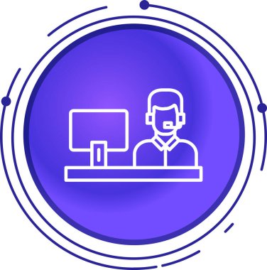 Online pazarlama. Web simgesi