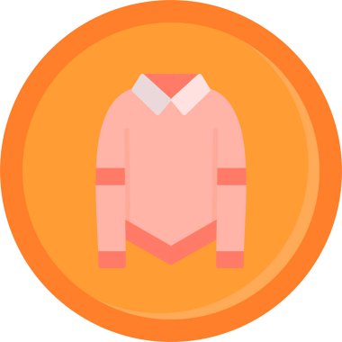 Kadın simgesinin vektör illüstrasyonu, düz biçim