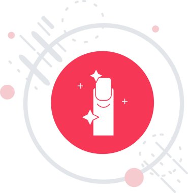 Beyaz arka planda izole edilmiş çizgi boyası ikonu. Renkli taslak konsepti. vektör.