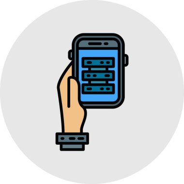 wifi sembollü akıllı telefon ve akıllı telefon vektör illüstrasyon tasarımı