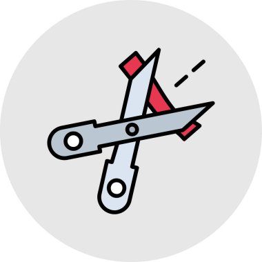 Scissors  icon, vector illustration simple design