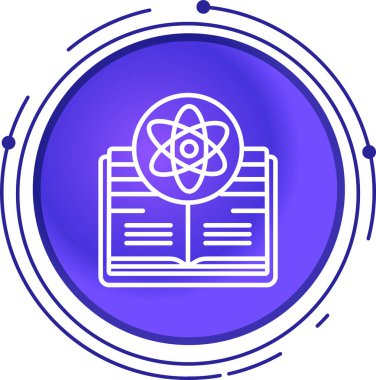 Kitap. Web simgesi basit illüstrasyon