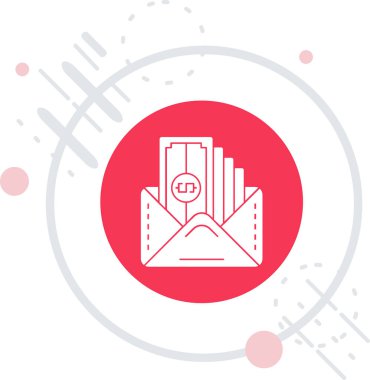 Beyaz arkaplanda çizgi ataç simgesi izole edildi. Renkli taslak konsepti. Vektör.