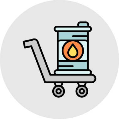 yağ varili renk simgesi