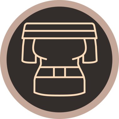 vektör kahve bardağı simgesi