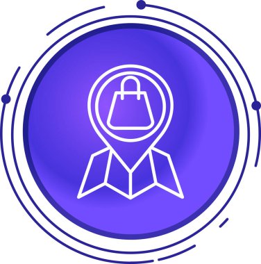 seo modern simgesinin vektör illüstrasyonu