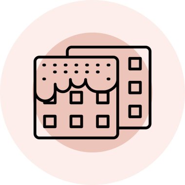 Seo simgesinin vektör illüstrasyonu