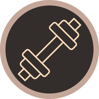 Halter. Web simgesi basit illüstrasyon