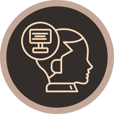 seo modern simgesinin vektör illüstrasyonu