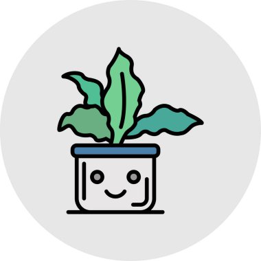 demlikte bitki, esrar, vektör illüstrasyonuName