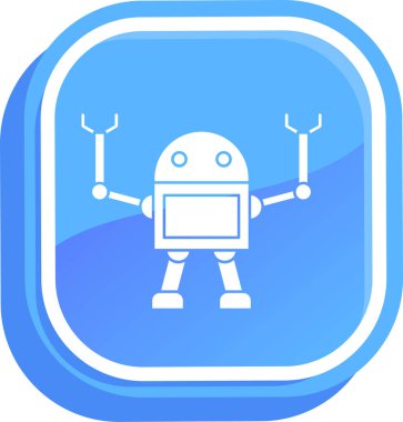 Yapay zeka teknolojisi simgesi - özet biçimi