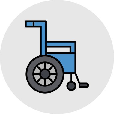 pasifleştirilmiş simge vektör illüstrasyonu