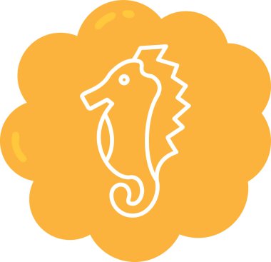 At. Web simgesi basit illüstrasyon