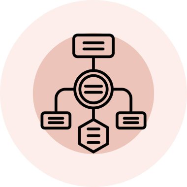 ağ simgesi, vektör illüstrasyonu