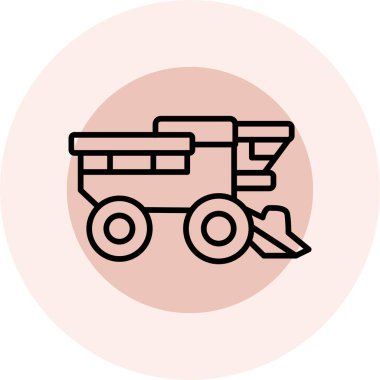 Kamyon ikonu. Basit tasarım