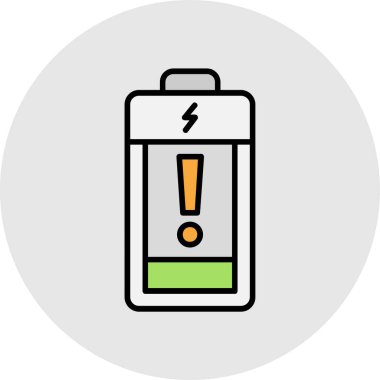 pil vektör illüstrasyonu