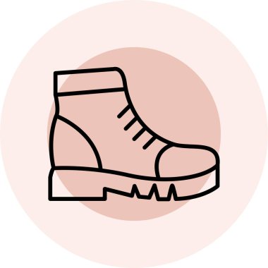 Modern simgenin vektör illüstrasyonu